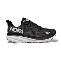 Tênis Masculino Hoka Clifton 9 Preto e Branco