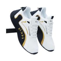 Tênis Masculino Impermeável Antiderrapante De Couro Para Corrida, Moderno, Versátil, De Alta