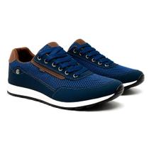 Tênis Masculino Jogging Sapatênis Casual Conforto Cadarço - FERRARETTO