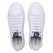 Tênis Masculino Lecas Branco/ Azul Marinho Toronto Ref. 19001