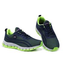 Tênis Masculino Lege ACS Esporte Caminhada Corrida Academia Marinho Leve Macio Confortável