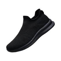 Tênis Masculino Leve De Malha Respirável, Confortável, Casual, Para Caminhada, Academia, Tamanho