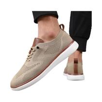 Tênis Masculino Leve E Confortável De Malha Para Caminhada E Trilha Ideal Para Uso Diário E