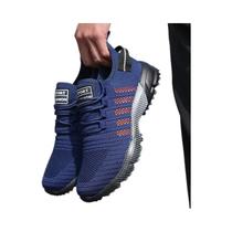 Tênis Masculino Leve E Respirável De Malha Para Corrida, Slip-On, Sola Macia, Casual, Loafers, Tênis Masculino Leve E Respirável De Malha Para Corrida, Slip-On, Sola Macia, Casual, Loafers,