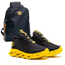 Tênis Masculino Leve Fitness Academia+ Mochila Tênis Masculino Leve Fitness Academia+ Mochila