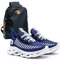 Tênis Masculino Leve Fitness Academia+ Mochila Tênis Masculino Leve Fitness Academia+ Mochila