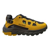 Tenis Masculino Mac Boot's Mergulhao 01 Couro Esporte Trilha Caminhada Mostarda