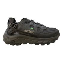 Tenis Masculino Mac Boot's Mergulhao 01 Couro Esporte Trilha Caminhada preto