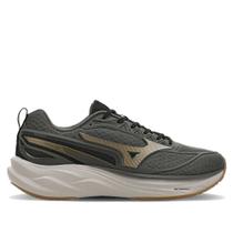 Tênis Masculino Mizuno Space 5 Softier Foam Cinza/Dourado Tênis Masculino Mizuno Space 5 Softier Foam Cinza/Dourado