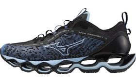 Tênis Masculino Mizuno Wave Prophecy 13 Preto e Azul