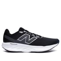 Tênis Masculino New Balance 520 V9 Esportivo Preto/Cinza