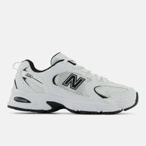 Tênis Masculino New Balance 530 - Branco/Preto Tamanho:40Cor:Branco Tênis Masculino New Balance 530 - Branco/Preto Tamanho:40Cor:Branco
