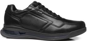 Tenis Masculino Pegada Couro Casual Amortech Calce Fácil