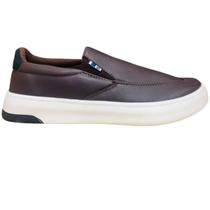 Tênis Masculino Polo-Go 417 Casual Skate Couro Resistente