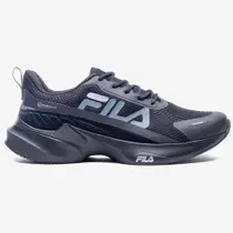 Tênis Masculino Progress Lite Preto Grafite Fila F01TR00044-589 Tênis Masculino Progress Lite Preto Grafite Fila F01TR00044-589
