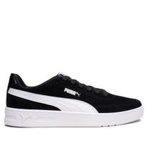 Tênis Masculino Puma Court Classic Clean Preto/Branco Tênis Masculino Puma Court Classic Clean Preto/Branco