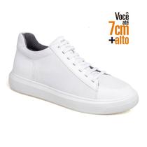 Tênis Masculino Rafarillo Alth Em Couro Preto Branco Aumenta Altura 7cm Você Mais Alto Original 93051 Tênis Masculino Rafarillo Alth Em Couro Preto Branco Aumenta Altura 7cm Você Mais Alto Original 93051