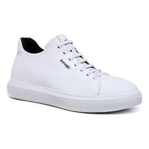 Tênis Masculino Rafarillo Alth Social Em Couro Preto Branco Aumenta Altura 7cm Você Mais Alto 93055 Tênis Masculino Rafarillo Alth Social Em Couro Preto Branco Aumenta Altura 7cm Você Mais Alto 93055