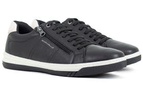Tênis Masculino Rafarillo Casual Com Cadarço Elástico Confortável Calce Fácil Tênis Masculino Rafarillo Casual Com Cadarço Elástico Confortável Calce Fácil
