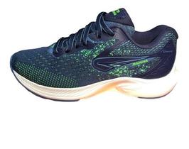 Tenis Masculino Rainha Corrida Spread Azul/verde Neon