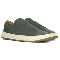 Tênis Masculino Reserva Croma Suede Casual Couro Cadarço Elástico Conforto