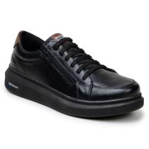 Tênis Masculino Sapatenis Casual Couro Legítimo Zíper Lateral Tênis Masculino Sapatenis Casual Couro Legítimo Zíper Lateral
