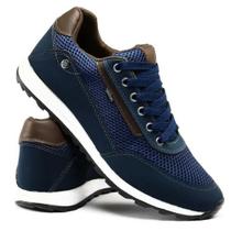 Tênis Masculino Sapatênis Casual MKSHOES Marinho