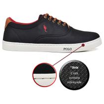 Tenis Masculino Sapatenis Casual Solado Costurado Original Preto Tenis Masculino Sapatenis Casual Solado Costurado Original Preto