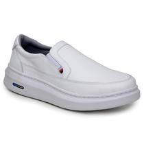 Tênis Masculino Sapato Em Couro Slip On Iate Leve Macio Tênis Masculino Sapato Em Couro Slip On Iate Leve Macio