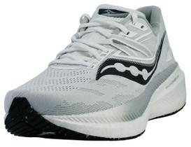 Tênis Masculino Saucony Triumph 20 Branco/Preto, Tamanho 8