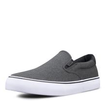 Tênis masculino sem cadarço Lugz Clipper preto e branco 11,5 EUA