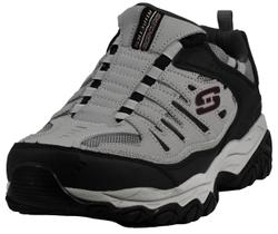 Tênis Masculino Skechers Afterburn Cinza/Preto EUA 8 W