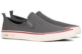 Tênis Masculino Slip On Coca Cola Iate City Casual Calce Fácil Confortável Tênis Masculino Slip On Coca Cola Iate City Casual Calce Fácil Confortável
