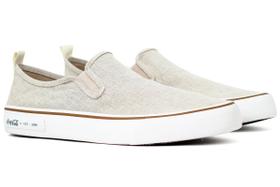 Tênis Masculino Slip On Coca Cola Iate City Casual Calce Fácil Confortável Tênis Masculino Slip On Coca Cola Iate City Casual Calce Fácil Confortável