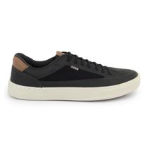 Tênis Masculino Social Casual Sapatenis Bs Confortável Preto