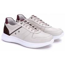 Tênis Masculino Ultra Leve Gelo Comfort 3023-GELO -44 Tênis Masculino Ultra Leve Gelo Comfort 3023-GELO -44