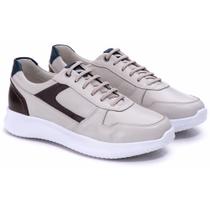 Tênis Masculino Ultra Leve Gelo Comfort 3024-GELO -44 Tênis Masculino Ultra Leve Gelo Comfort 3024-GELO -44