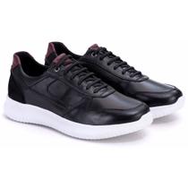 Tênis Masculino Ultra Leve Preto Comfort 3024-PRETO -44 Tênis Masculino Ultra Leve Preto Comfort 3024-PRETO -44