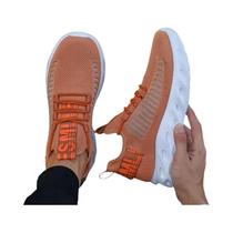 Tênis Masculino Ultraleve Respirável De Malha Para Corrida, Secagem Rápida, Design Vazado, Calçado