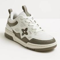 Tênis Masculino Vanscy Street Curvim- Marfim