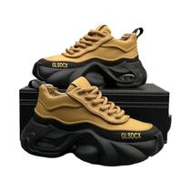 Tênis Masculinos De Moda Outono Confortáveis Com Plataforma Grossa Estilo Designer Casual Esportivo Tênis Masculinos De Moda Outono Confortáveis Com Plataforma Grossa Estilo Designer Casual Esportivo