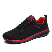 Tênis Masculinos Leves E Respiráveis Para Corrida, Sapatos Casuais De Malha Para Caminhada,