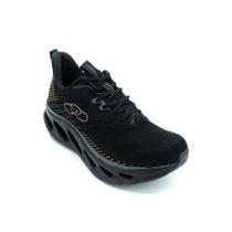 Tênis Masculinos Olympikus Diffuse 43733260 - Preto e Dourado