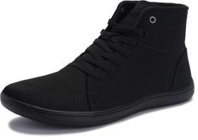 Tênis masculinos WHITIN High Top Barefoot, bico largo 7W Tênis masculinos WHITIN High Top Barefoot, bico largo 7W
