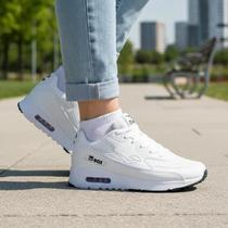 Tênis Max Masculino Branco Amortecimento Sandstride