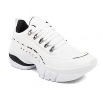 Tênis Maya shoes s1603 052 Branco onça feminino