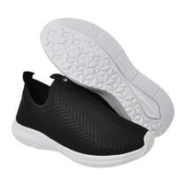 Tênis Meia Calce Fácil Slip On Feminino Academia Caminhada Dia a Dia
