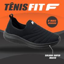 Tênis Meia Confortável Sem Cadarço Slip calce fácil - fit