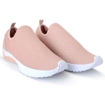 Tênis Meia Esportivo Slip On Feminino Calce Facil Confortavel Leve E Macio