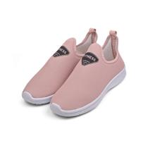 Tênis Meia Feminino Calce Fácil Fitness Academia Slip on Confortável Leve Macio Esportivo Casual